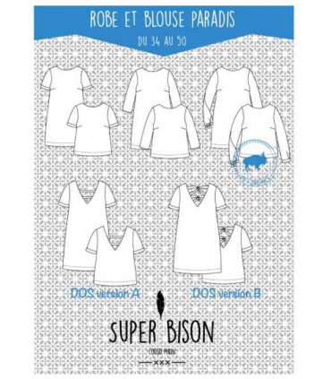 SUPER BISON Robe et Blouse Paradis