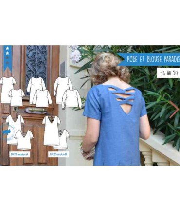 SUPER BISON Robe et Blouse Paradis