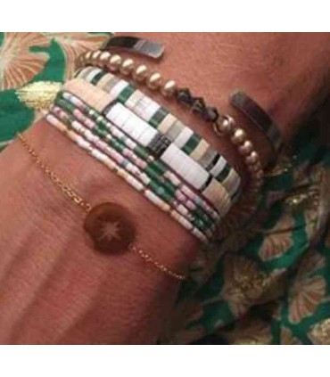 MIYUKI half tila Olive Green Lubster