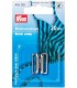 PRYM : Attache maillot de bain 20mm - Plastique métalliser Argent