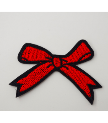 Thermocollant Petit Noeud Rouge