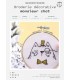 FRENCH KIT Broderie Monsieur Chat