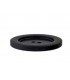 Bouton Polyester NOIR 18mm