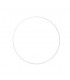 Anneau Métal Blanc 25 cm