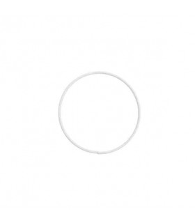 Anneau Métal  Blanc 10 cm