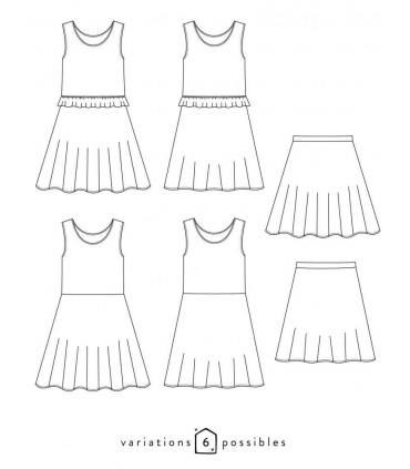 ATELIER SCÄMMIT Robe PETITE LUNE