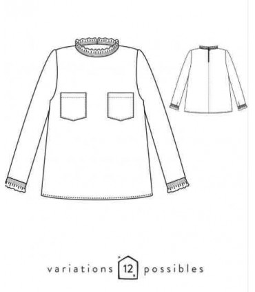 ATELIER SCÄMMIT Blouse PASSION