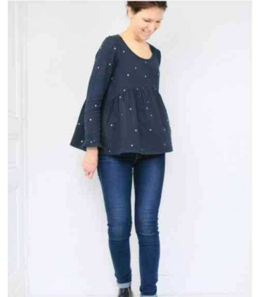 ATELIER SCÄMMIT Blouse VIREVOLTE