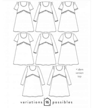 ATELIER SCÄMMIT Blouse VIREVOLTE