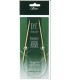 CLOVER - Aiguilles tricot circulaire bambou 3,5m