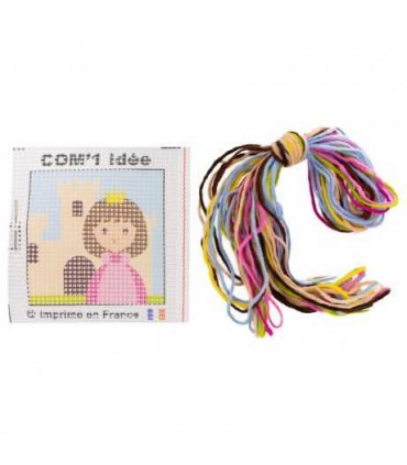 Comme  1 idée : Canevas un jour je serai princesse