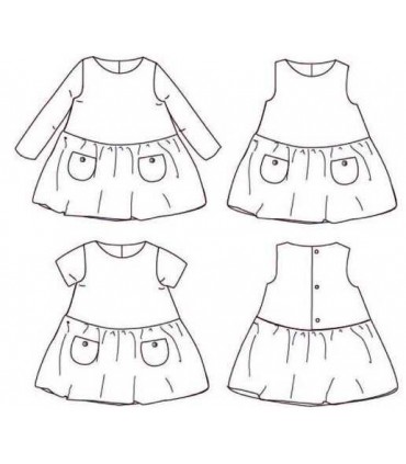 IKATEE : Robe HELSINKI Bébé