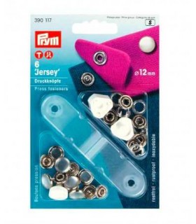 PRYM : Pression Jersey Nacrées 12mm