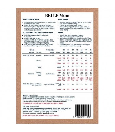 IKATEE : Ensemble Sous vêtements BELLE Mum