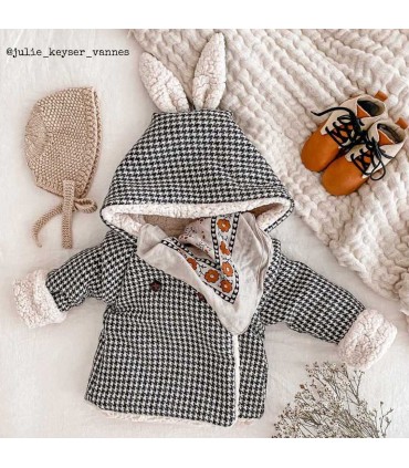 IKATEE : Gilet +veste +peignoir GRAND'OURSE Bébé