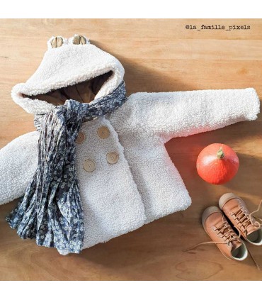 IKATEE : Gilet +veste +peignoir GRAND'OURSE Bébé