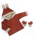 IKATEE : Gilet +veste +peignoir GRAND'OURSE Bébé