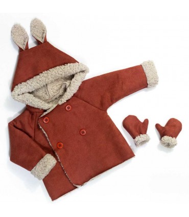 IKATEE : Gilet +veste +peignoir GRAND'OURSE Bébé