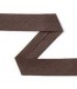 BIAIS COTON Replié Marron