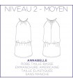 CORALIE BIJASSON : Robe taille basse ANNABELLE