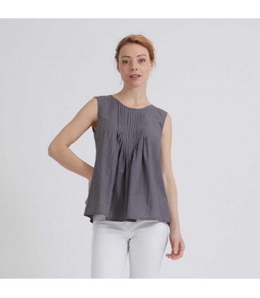 CORALIE BIJASSON: Tunique et Robe à Plastron EILEEN