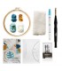 KESI ART : Kit Punch Needle Monstera
