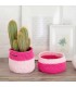 KESI ART : Kit Duo de Panières Pink