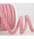 TRESSE Tubulaire 1cm ROUGE Chiné
