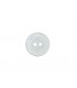 Bouton polyester à paillettes TRANSPARENT 11mm