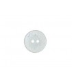 Bouton polyester à paillettes TRANSPARENT 11mm