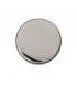 Bouton Métal sur pied ARGENT 23mm