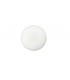 Bouton Boule Polyester sur pied BLANC 10mm