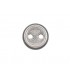 Bouton Poupée Metal ARGENT 6mm