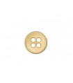 Bouton Métal 4 trous Or - 9mm