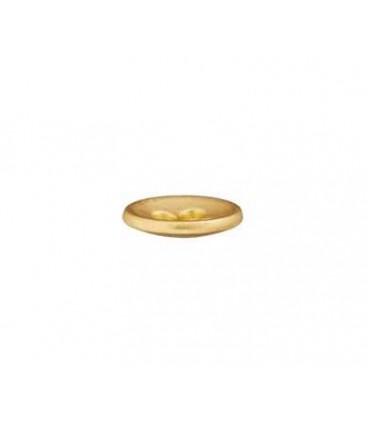 Bouton Métal 4 trous Or - 9mm