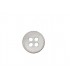 Bouton Métal 4 trous Argent - 9mm