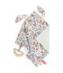 Kit Doudou Lapinou et liberty - Nuage