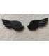 Thermocollant - Petites Ailes d'Ange NOIRES