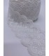 Dentelle élastique 6mm - Blanc