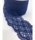 Dentelle élastique 6mm - Marine