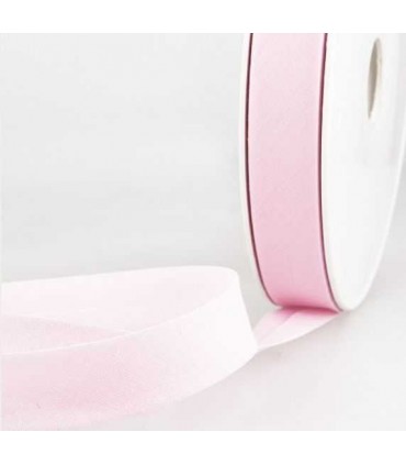 Biais Coton T27mm  ROSE PALE
