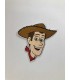 Thermocollant Toy Story: tête de WOODY
