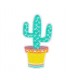 Thermocolant - Grand Cactus Vert et pot Jaune