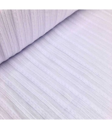 POPELINE de coton BLANC