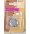 MÉDIAC:  Bouton Magnétique Invisible 20mm