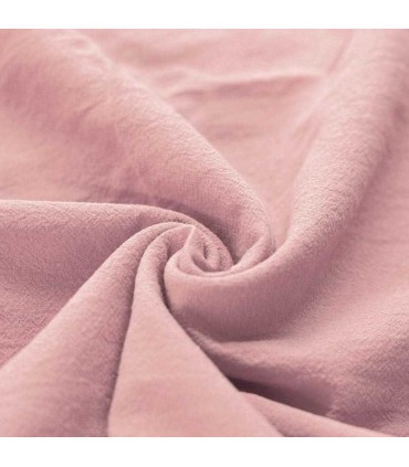 Coton Lavé ROSE INDIEN OEKO TEX