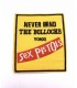 Thermocollant - SEX PISTOLS carré jaune