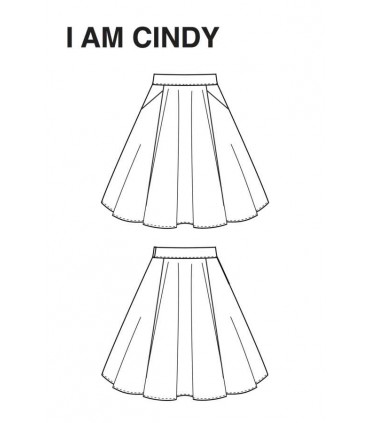 I AM PATTERN : I Am CINDY Jupe Patineuse