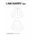 I AM PATTERN : I Am HARRY Mini Cape Enfant