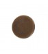 Bouton 22 mm sur Pied Plat : Bronze